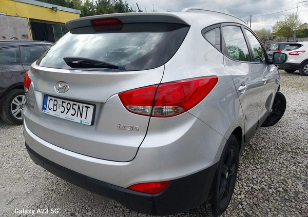 Hyundai ix35 cena 47400 przebieg: 168000, rok produkcji 2014 z Węgorzewo małe 67